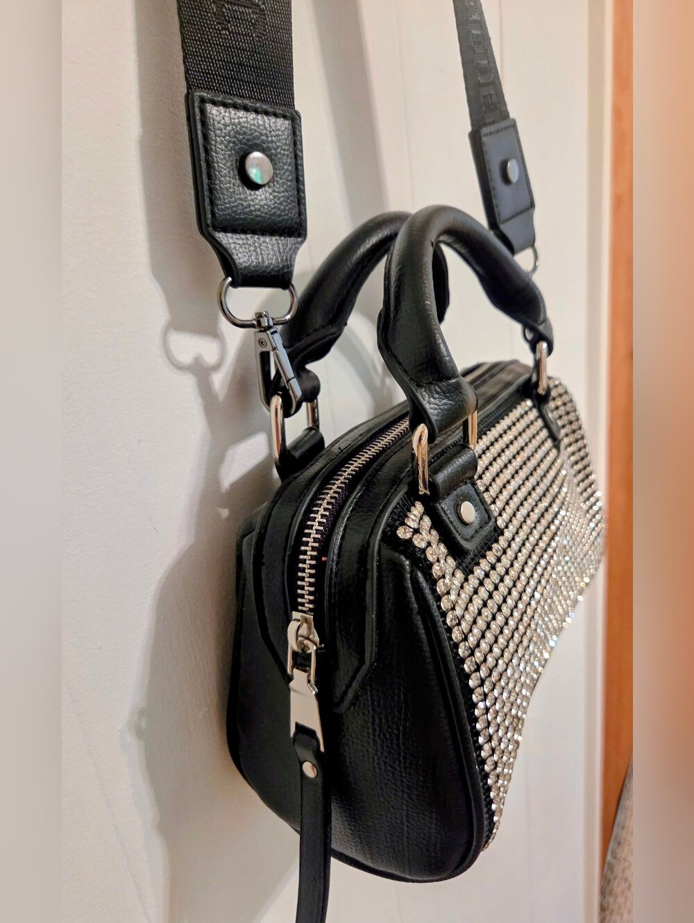 Madden NYC Crystal Barrel Bag Crossbody - Picture 7 of 12
